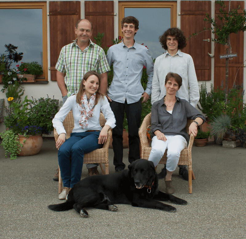 Die Familie Hieber, Besitzer des Weinguts