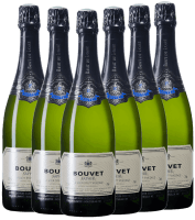 6x Vorteils-Weinpaket Crémant Saphir Saumur Brut - Bouvet Ladubay