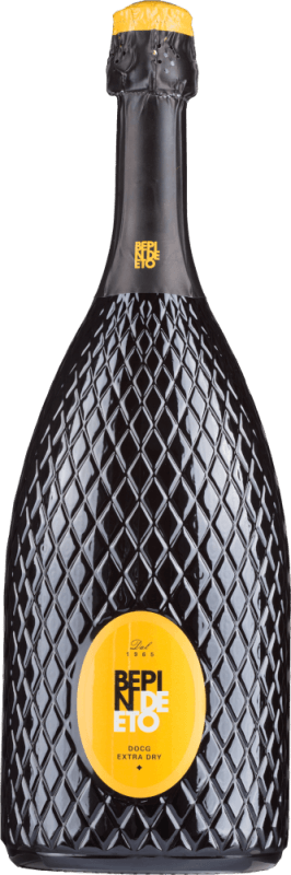 Prosecco Spumante Millesimato extra dry Valdobbiadene DOCG 1,5 l Magnum - Bepin de Eto