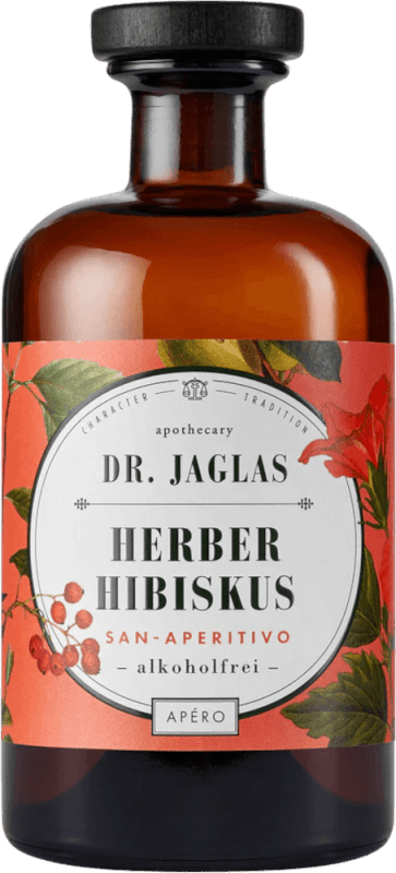 San Aperitivo Herber Hibiskus alkoholfrei 0,5l - Dr. Jaglas