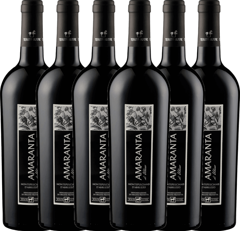 6er Vorteils-Weinpaket - AMARANTA Montepulciano d'Abruzzo DOC - Tenuta Ulisse