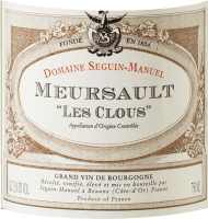 Vorschau: Meursault Les Clous AOC - Seguin-Manuel