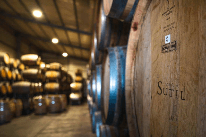 Sutil Family Wines Weinkeller