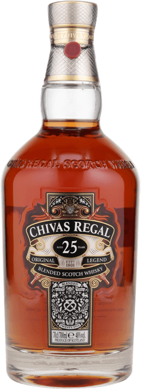 Chivas Regal 25 Years Old Blended Scotch Whisky in GP - Chivas