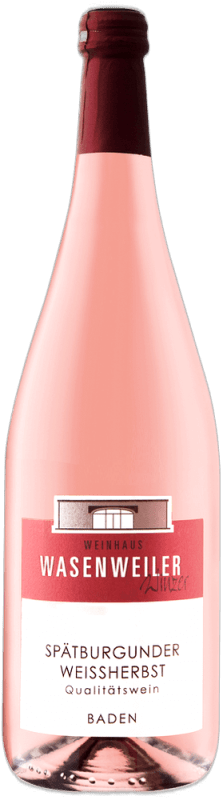 Wasenweiler Spätburgunder Weißherbst halbtrocken 1,0 l - Weinhaus Wasenweiler Winzer