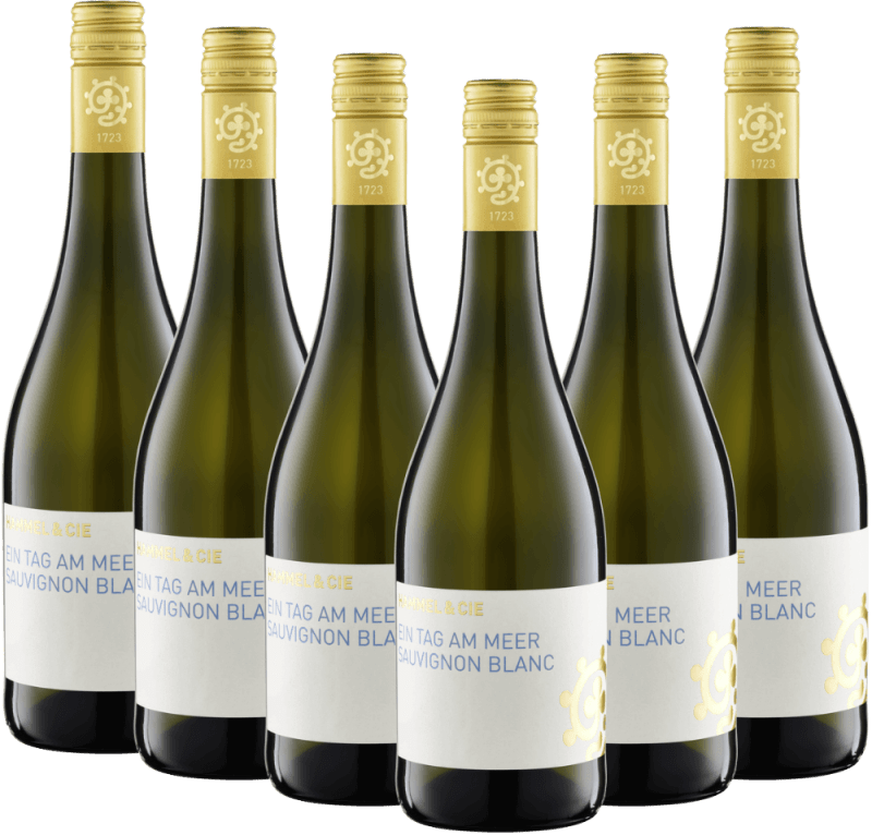 Ein Tag am Meer Sauvignon blanc seco - Weingut lampulo - 6x pacote degustação