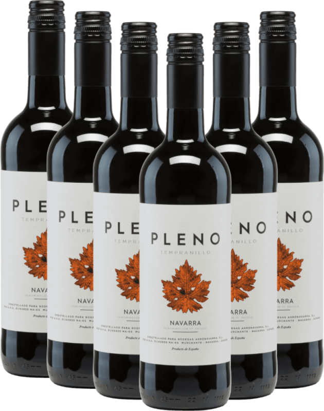 6er Vorteilspaket - Pleno Tempranillo Tinto DO - Bodegas Agronavarra