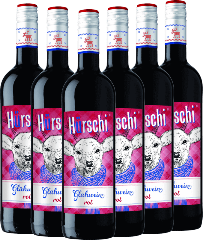 6x Vorteils-Weinpaket Glühwein rot - Hürschi