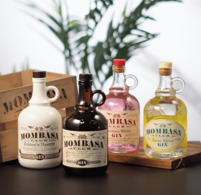 Mombasa Club Gin Range