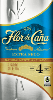 Vorschau: Flor de Caña Rum Extra Seco 4 Yrs White 37,5% - Flor de Caña