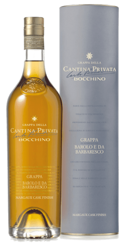 Grappa di Barolo e Barbaresco Margaux Cask Finish - Bocchino
