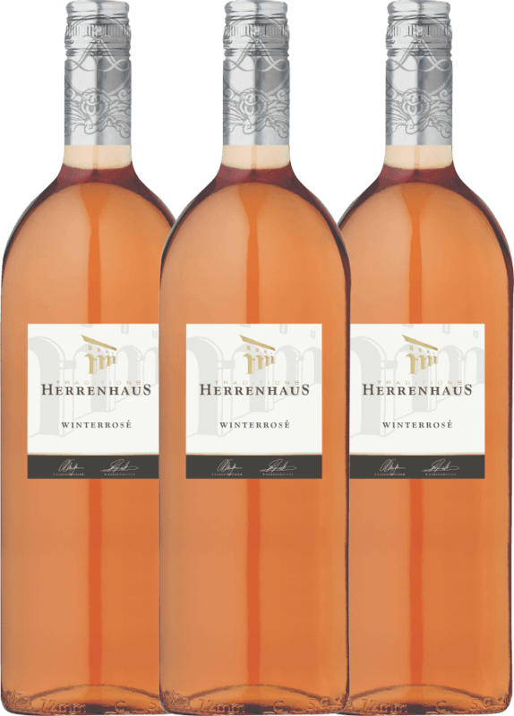 3er Paket - Winterrosé Herrenhaus 1,0l - Lergenmüller