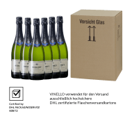 Vorschau: 6x Vorteils-Weinpaket Crémant Saphir Saumur Brut - Bouvet Ladubay