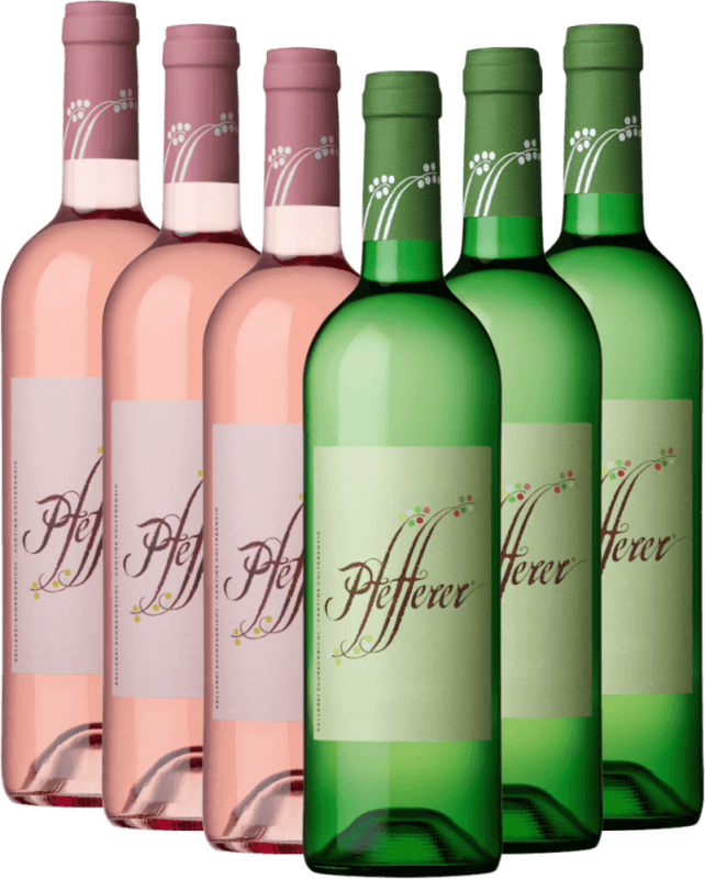 6er Pfefferer Vigneti delle Dolomiti IGT Kennenlernpaket - Kellerei Schreckbichl