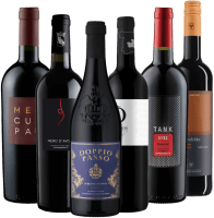 Vorschau: Pack de Inverno 6 garrafas - vinhos tintos meio secos para a estação fria