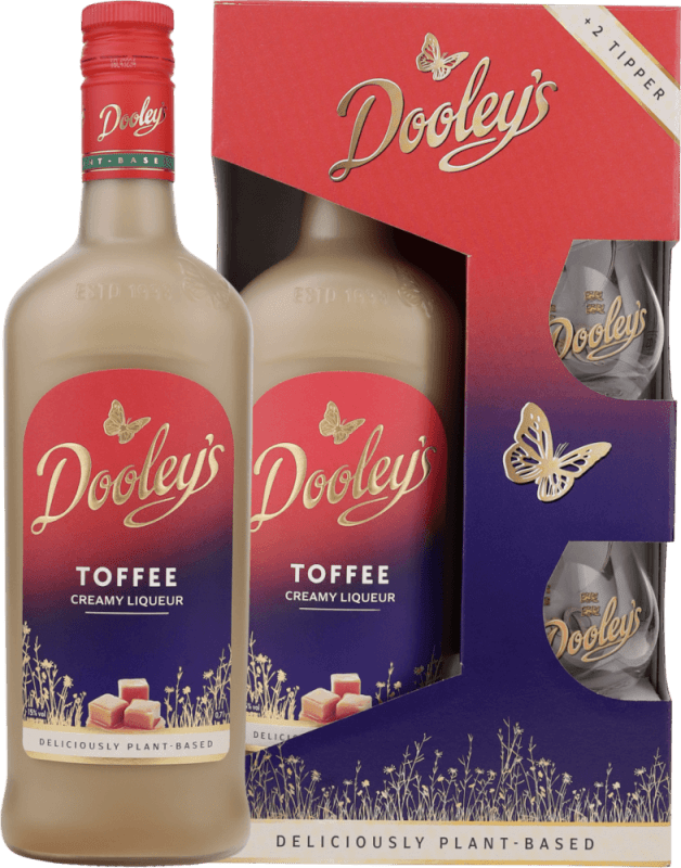 Toffee Creamy Liqueur in GP inkl. 2 Gläsern - Dooley's