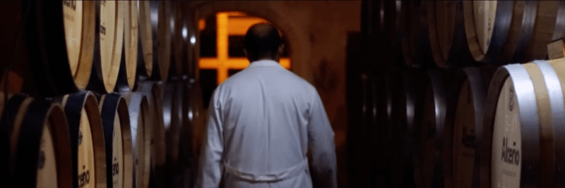 Im Keller der Bodegas Alceño Im Keller der Bodegas Alceño