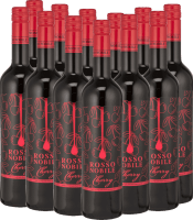 Vorschau: 12er Vorteils-Weinpaket - Rosso Nobile Cherry - Les Grands Chais de France