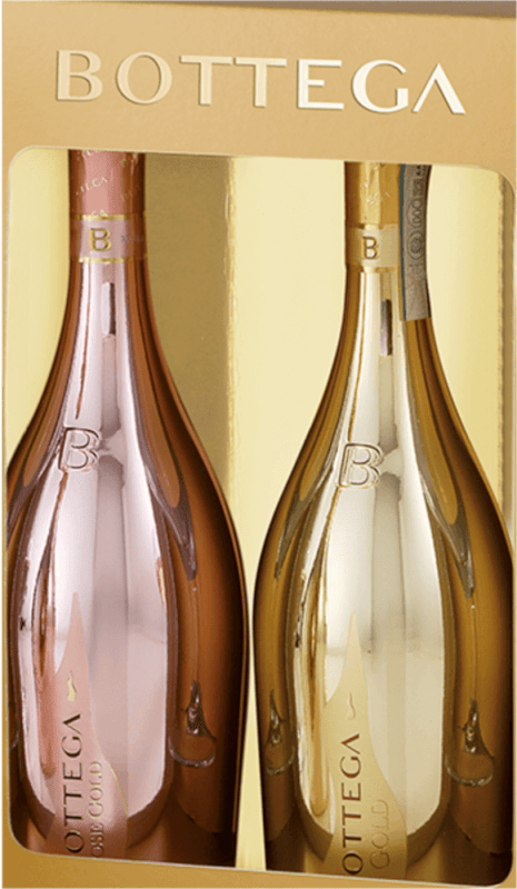 Gold Prosecco Spumante & Rosé Gold Spumante 2 x 0,75l - Bottega