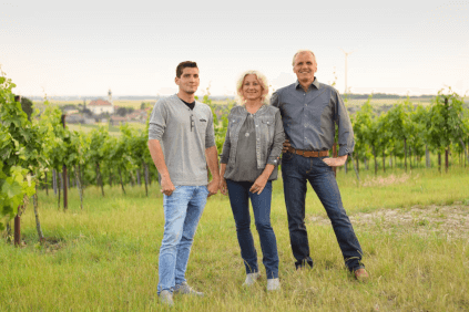 Roland, Gerlinde und Günter Veit