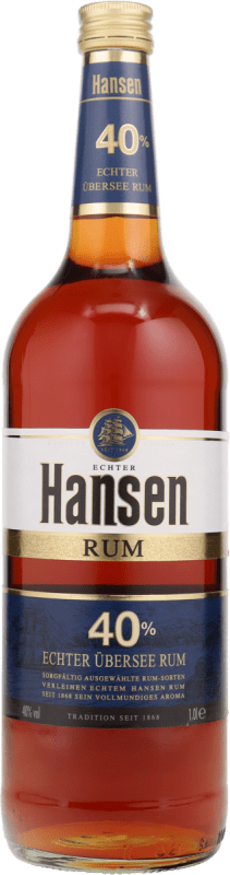 Blau echter Jamaika-Rum 1,0l - Hansen