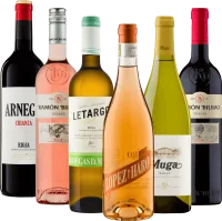 A colorida variedade de vinhos de Rioja - Pacote de degustação 6x