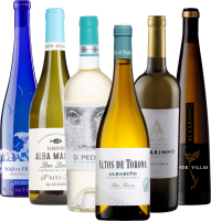 A variedade espumante do norte ibérico - 6x Alvarinho discovery pack & Albariño