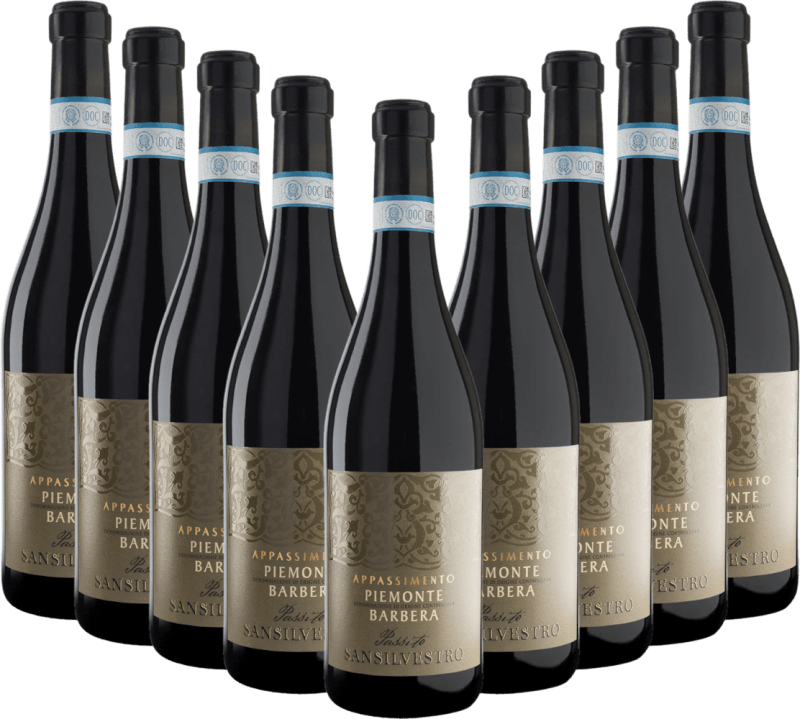 San Silvestro Appassimento Passito Piemonte Barbera DOC - Sartirano 9er Vorteilspaket