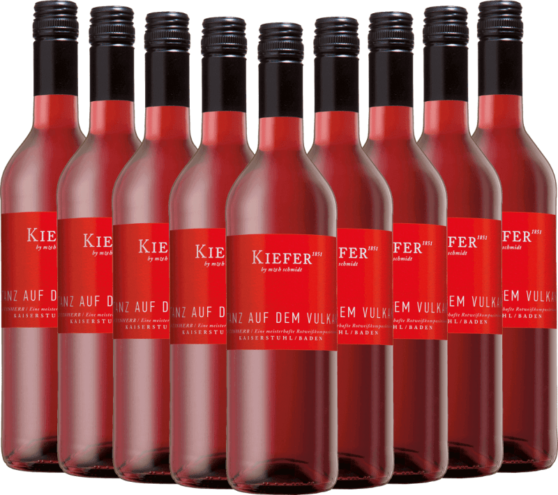 9x Vorteils-Weinpaket Tanz auf dem Vulkan Rotling - Weingut Kiefer