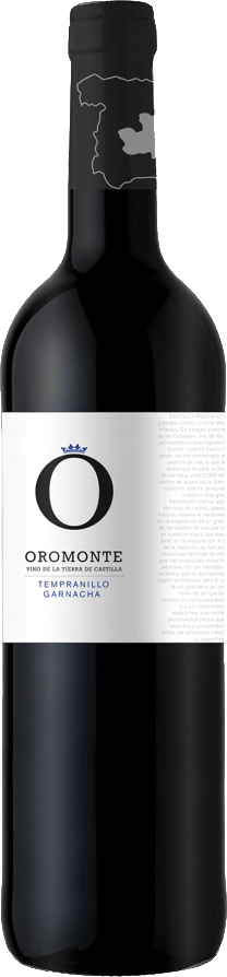 Vorschau: 9x Vorteils-Weinpaket Oromonte Tempranillo Garnacha Halbtrocken - Navarro Lopez