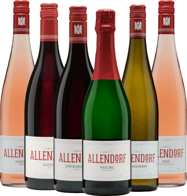 6er Probierpaket - Weine vom Weingut Allendorf
