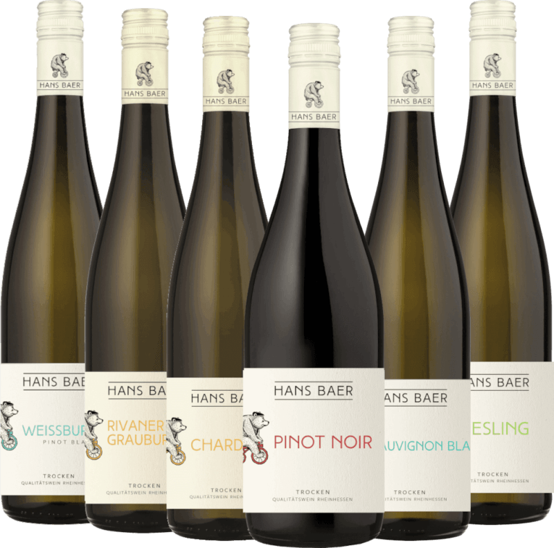 6er Kennenlernpaket - Weine von Hans Baer