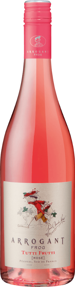Vorschau: 6er Vorteils-Weinpaket Tutti Frutti Rosé - Arrogant Frog