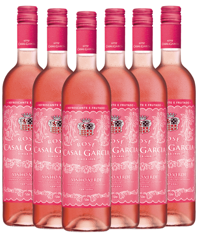 6x Vorteils-Weinpaket Vinho Verde Rosé DOC - Casal Garcia