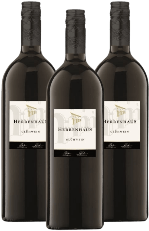 Pack de 3 - Vinho quente tinto Herrenhaus 1,0 L - Lergenmüller