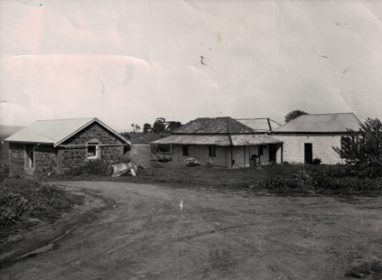 As casas de fazenda no início da história da propriedade