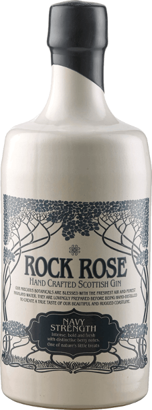 Rock Rose Navy Strength Gin - Dunnet Bay Distillery