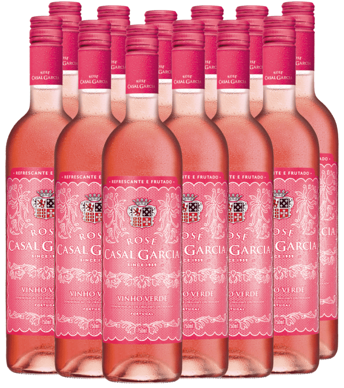 12x Vorteils-Weinpaket Vinho Verde Rosé DOC - Casal Garcia