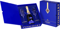 Pommery Brut Royal 0,75l in GP inkl. 2 Gläser - Champagne Pommery