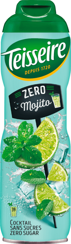 Sirup Mojito Zero 0,6l - Mathieu Teisseire