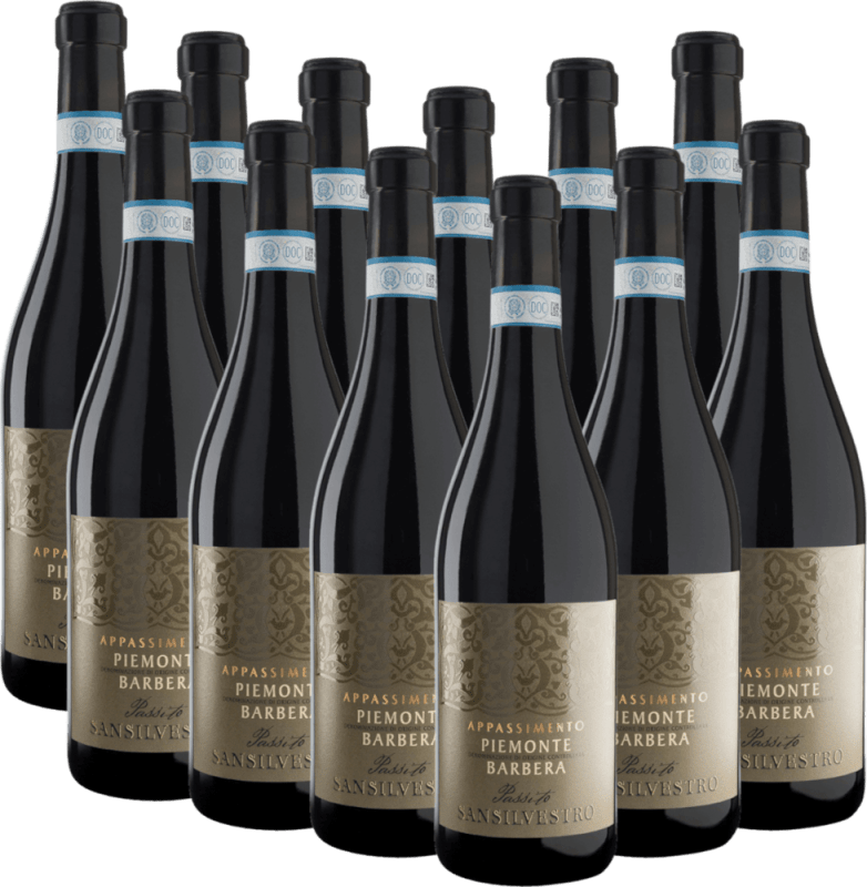 San Silvestro Appassimento Passito Piemonte Barbera DOC - Sartirano 12er Vorteilspaket