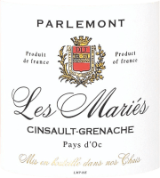 Vorschau: Les Mariés Cinsault Grenache Rosé - Parlemont