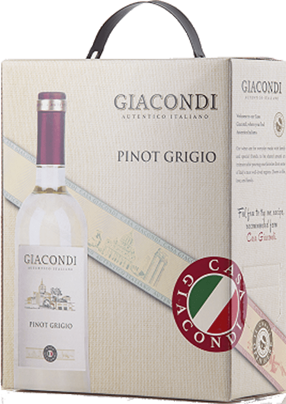 Giacondi Pinot Grigio Terre Siciliane IGT 3,0 l Bag in Box - Mondo del Vino