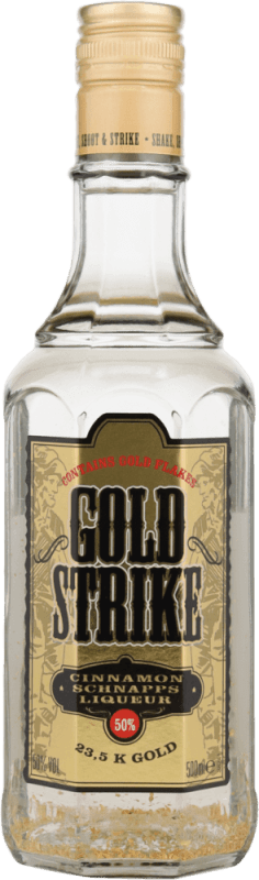 Gold Strike Zimtlikör mit echtem Blattgold 0,5 l - Bols