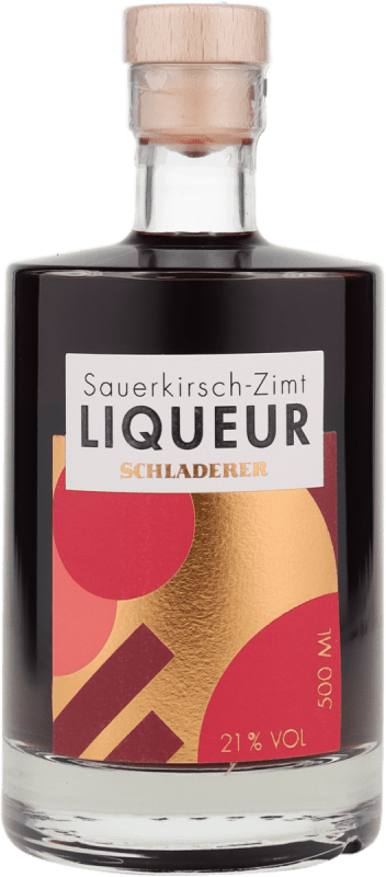 Sauerkirsch-Zimt Likör 0,5 l - Schladerer