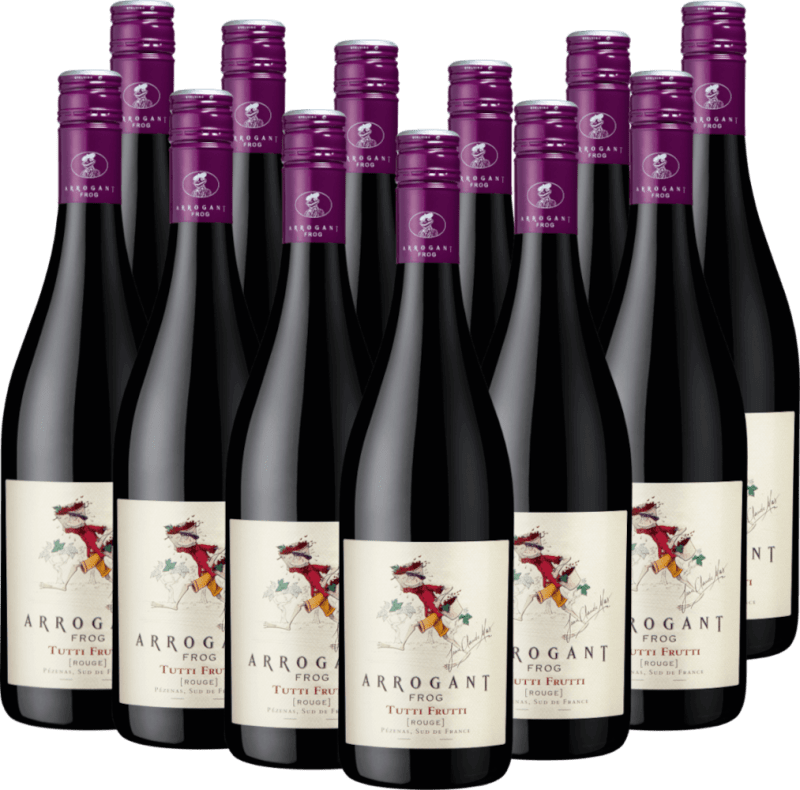 12er Vorteils-Weinpaket Tutti Frutti Rouge - Arrogant Frog