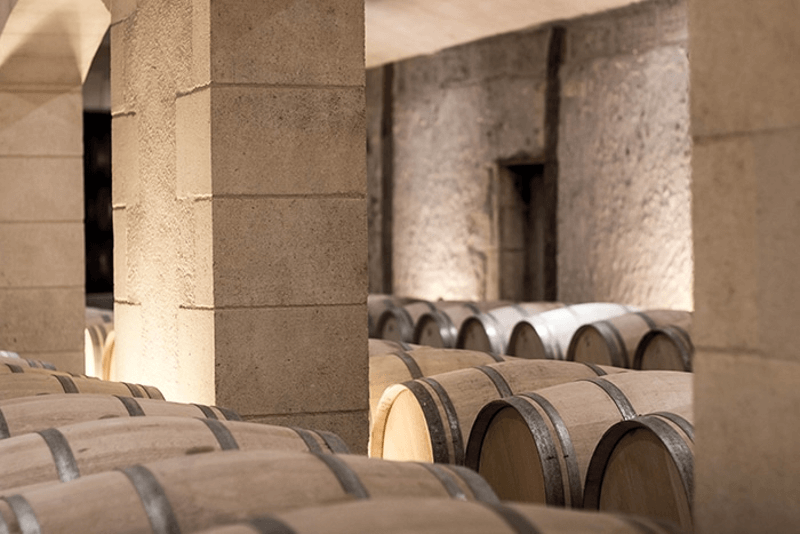 Weinkeller von Château Thieuley