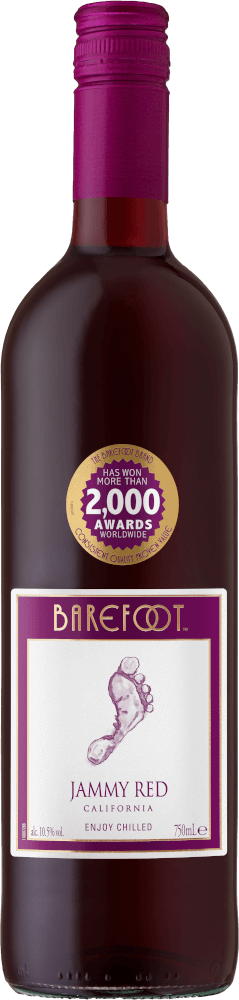 Vorschau: 12er Vorteils-Weinpaket - Jammy Red - Barefoot