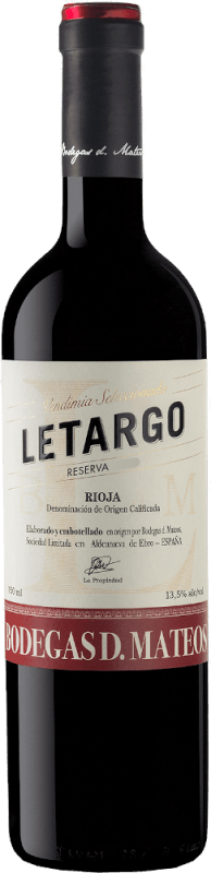 Letargo Reserva - Bodegas D. Mateos