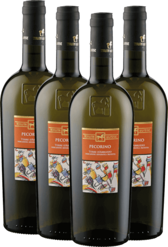 Pecorino Terre d'Abruzzo IGP - Tenuta Ulisse 4x Vorteilspaket